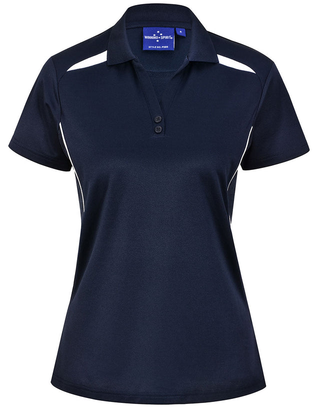 PS94 LADIES SUSTAINABLE POLY/COTTON CONTRAST SS POLO - WEARhouse