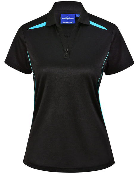 PS94 LADIES SUSTAINABLE POLY/COTTON CONTRAST SS POLO - WEARhouse