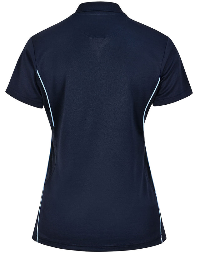 PS94 LADIES SUSTAINABLE POLY/COTTON CONTRAST SS POLO - WEARhouse