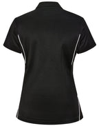 PS94 LADIES SUSTAINABLE POLY/COTTON CONTRAST SS POLO - WEARhouse