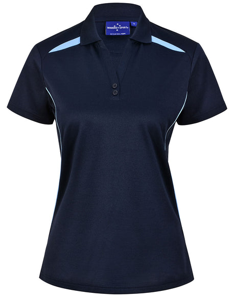 PS94 LADIES SUSTAINABLE POLY/COTTON CONTRAST SS POLO (Sizes 18-24) - WEARhouse