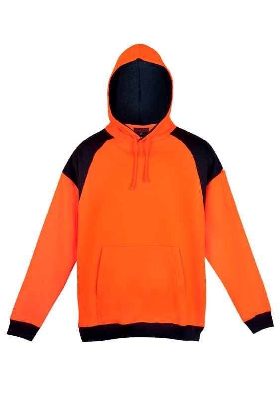 RAMO Men Shoulder Contrast Panel Hoodie F303HPW - WEARhouse