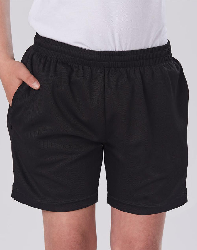 SS01K Cross Kids Sports Shorts - WEARhouse