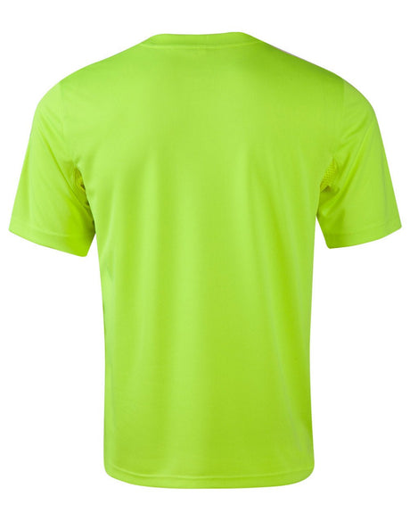 SW39 HI-VIS MINI WAFFLE SAFETY TEE - Unisex - WEARhouse