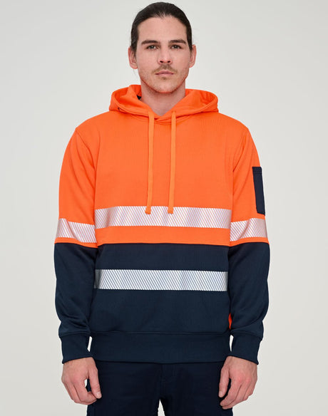 SW88 HI-VIS TWO TONE SAFETY HOODIES WITH SEGMENTED TAPES - WEARhouse