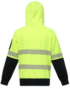 SW88 HI-VIS TWO TONE SAFETY HOODIES WITH SEGMENTED TAPES - WEARhouse