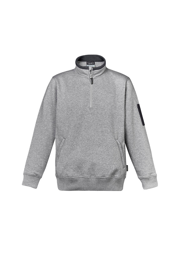 Syzmik Mens 1/4 Zip Brushed Fleece ZT366 - WEARhouse