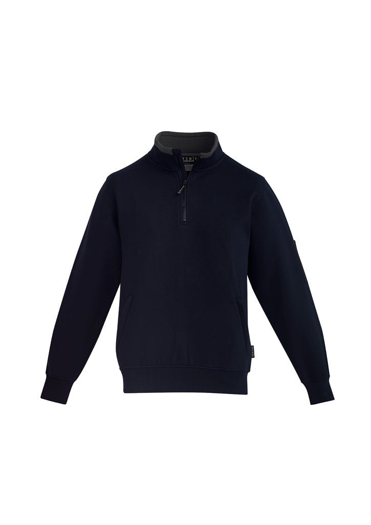 Syzmik Mens 1/4 Zip Brushed Fleece ZT366 - WEARhouse