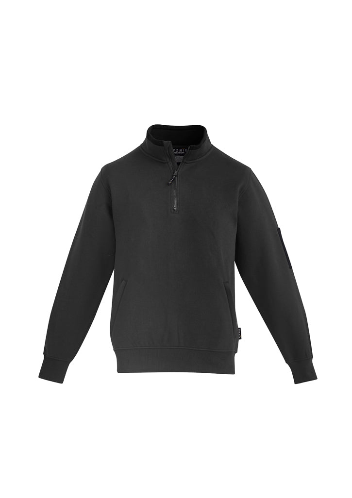Syzmik Mens 1/4 Zip Brushed Fleece ZT366 - WEARhouse