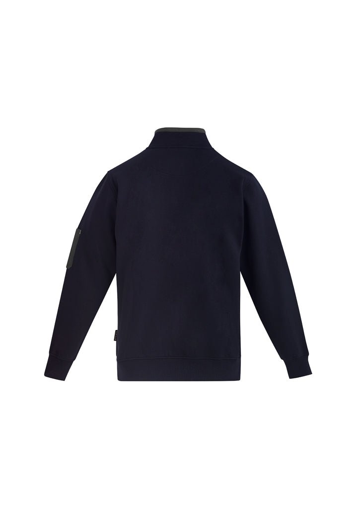 Syzmik Mens 1/4 Zip Brushed Fleece ZT366 - WEARhouse
