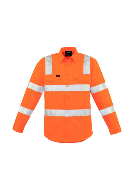 Syzmik Mens Bio Motion Vic Rail Shirt ZW680 - WEARhouse