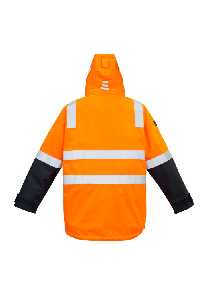 Syzmik Mens Hi Vis 4 in 1 Waterproof Jacket ZJ532 - WEARhouse