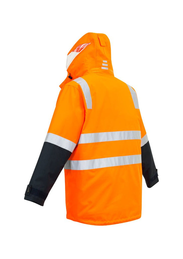 Syzmik Mens Hi Vis 4 in 1 Waterproof Jacket ZJ532 - WEARhouse