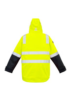 Syzmik Mens Hi Vis 4 in 1 Waterproof Jacket ZJ532 - WEARhouse