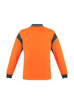 Syzmik Mens Hi Vis Aztec Polo - Long Sleeve ZH249 - WEARhouse