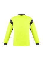 Syzmik Mens Hi Vis Aztec Polo - Long Sleeve ZH249 - WEARhouse
