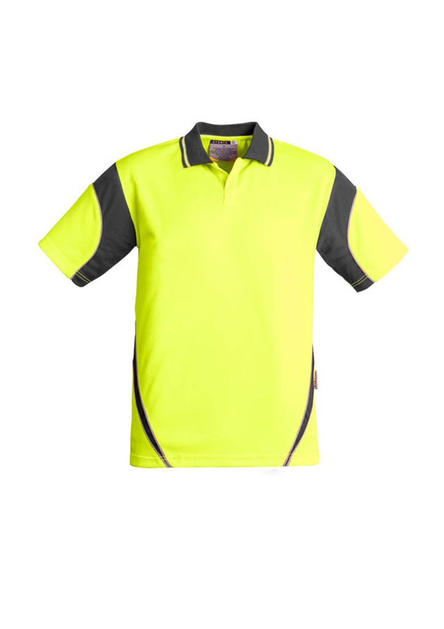 Syzmik Mens Hi Vis Aztec Polo - Short Sleeve ZH248 - WEARhouse