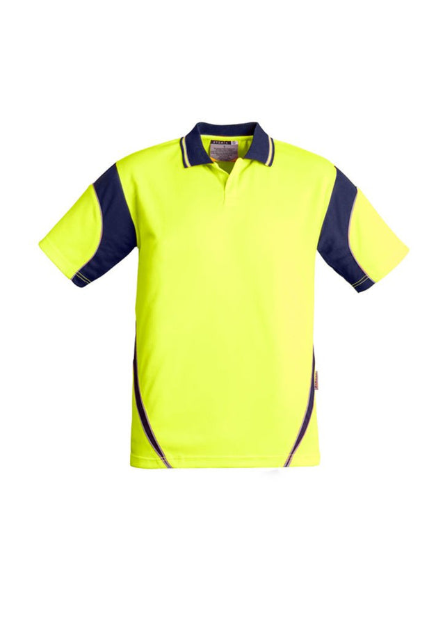 Syzmik Mens Hi Vis Aztec Polo - Short Sleeve ZH248 - WEARhouse