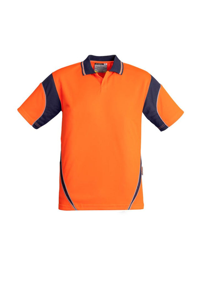 Syzmik Mens Hi Vis Aztec Polo - Short Sleeve ZH248 - WEARhouse