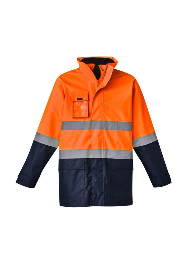 Syzmik Mens Hi Vis Basic 4 in 1 Waterproof Jacket ZJ220 - WEARhouse