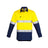 Syzmik Mens Hi Vis Closed Front L/S Shirt - Hoop Taped ZW550 - WEARhouse