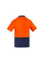 Syzmik Mens Hi Vis Cotton S/S Polo ZH435 - WEARhouse
