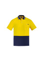 Syzmik Mens Hi Vis Cotton S/S Polo ZH435 - WEARhouse