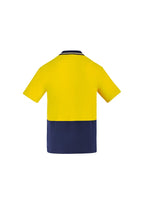 Syzmik Mens Hi Vis Cotton S/S Polo ZH435 - WEARhouse