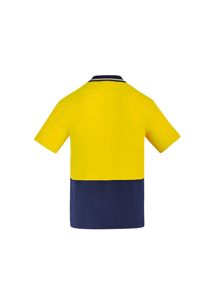 Syzmik Mens Hi Vis Cotton S/S Polo ZH435 - WEARhouse