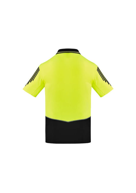 Syzmik Mens Hi Vis Flux Short sleeve Polo ZH315 - WEARhouse