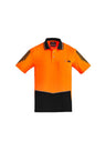 Syzmik Mens Hi Vis Flux Short sleeve Polo ZH315 - WEARhouse