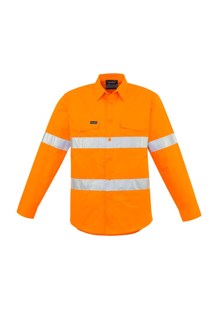Syzmik Mens Hi Vis Hoop Taped Shirt ZW640 - WEARhouse