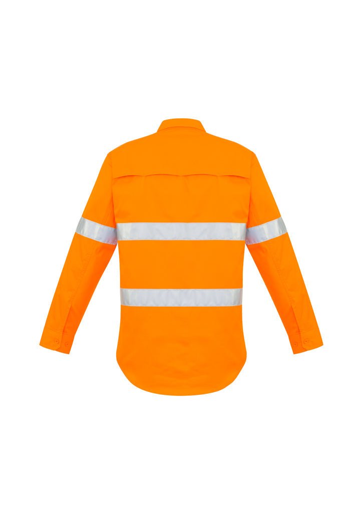 Syzmik Mens Hi Vis Hoop Taped Shirt ZW640 - WEARhouse