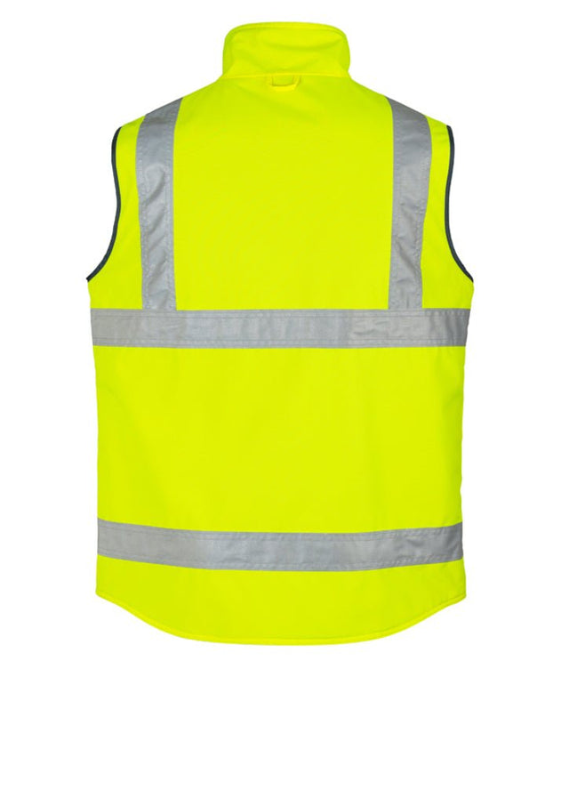 Syzmik Mens Hi Vis Lightweight Fleece Lined Vest ZV358 - WEARhouse