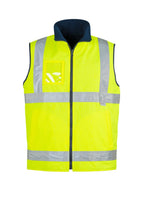 Syzmik Mens Hi Vis Lightweight Fleece Lined Vest ZV358 - WEARhouse