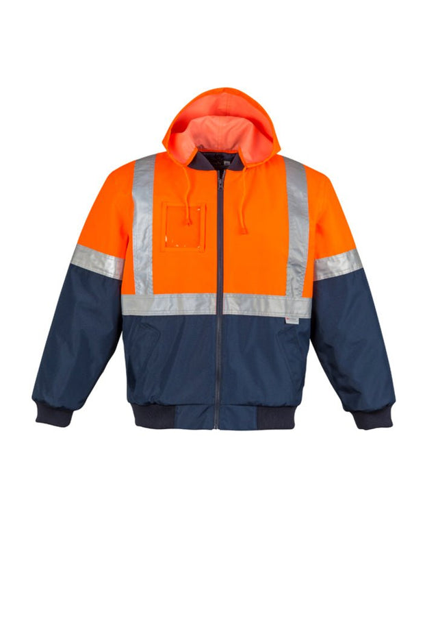 Syzmik Mens HI Vis Quilted Flying Jacket ZJ351 - WEARhouse