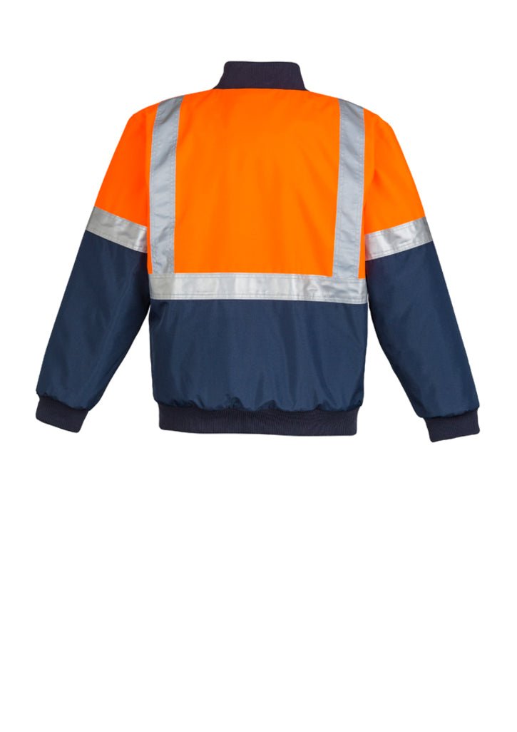 Syzmik Mens HI Vis Quilted Flying Jacket ZJ351 - WEARhouse