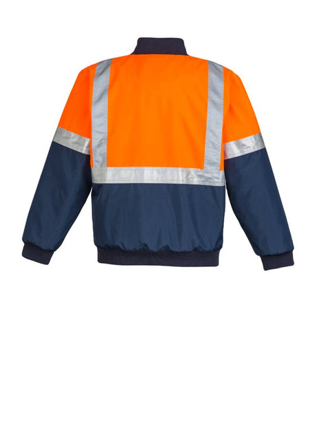 Syzmik Mens HI Vis Quilted Flying Jacket ZJ351 - WEARhouse