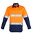 Syzmik Mens Hi Vis Spliced Industrial Shirt - Hoop Taped ZW123 - WEARhouse