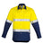 Syzmik Mens Hi Vis Spliced Industrial Shirt - Hoop Taped ZW123 - WEARhouse