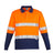 Syzmik Mens Hi Vis Spliced Polo - Long Sleeve Hoop Taped ZH235 - WEARhouse