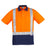 Syzmik Mens Hi Vis Spliced Polo - Short Sleeve Shoulder Taped ZH233 - WEARhouse