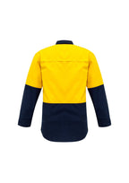 Syzmik Mens Hi Vis Spliced Shirt ZW138 - WEARhouse