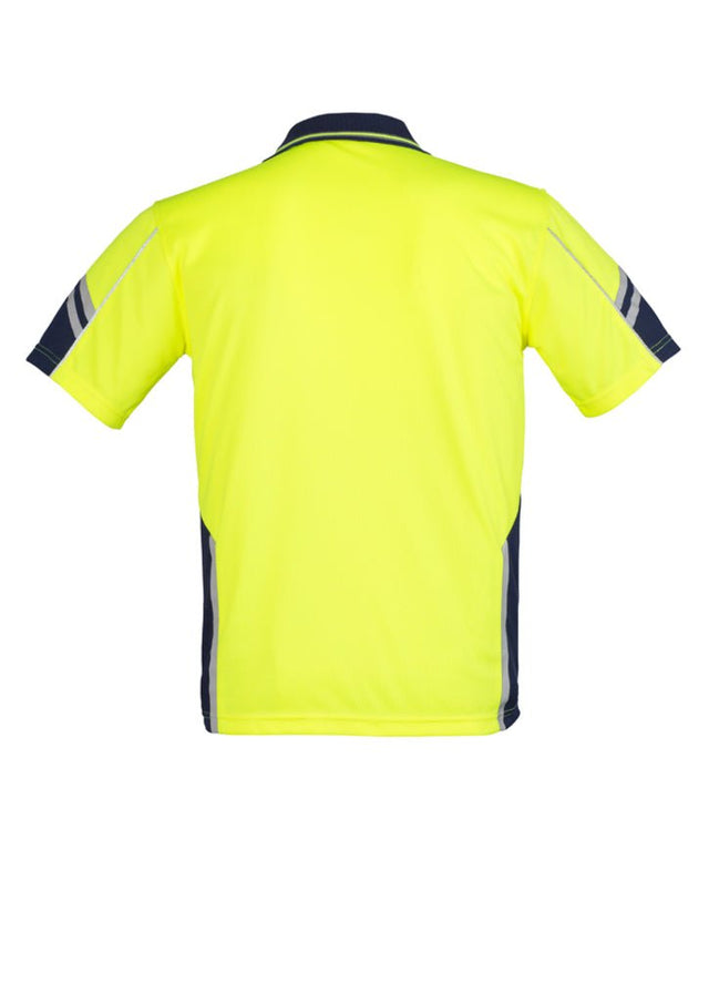 Syzmik Mens Hi Vis Squad S/S Polo ZH237 - WEARhouse