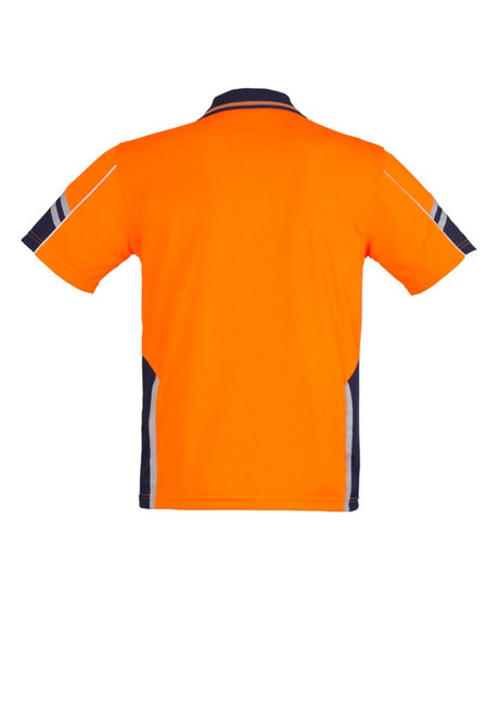 Syzmik Mens Hi Vis Squad S/S Polo ZH237 - WEARhouse