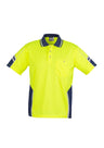 Syzmik Mens Hi Vis Squad S/S Polo ZH237 - WEARhouse