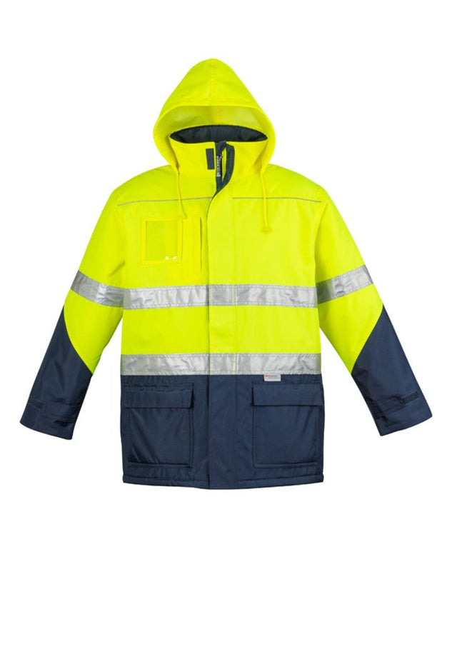 Syzmik Mens Hi Vis Storm Jacket ZJ350 - WEARhouse