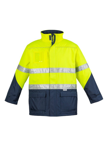 Syzmik Mens Hi Vis Storm Jacket ZJ350 - WEARhouse