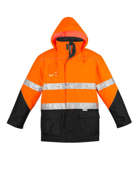 Syzmik Mens Hi Vis Storm Jacket ZJ350 - WEARhouse