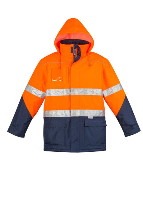 Syzmik Mens Hi Vis Storm Jacket ZJ350 - WEARhouse